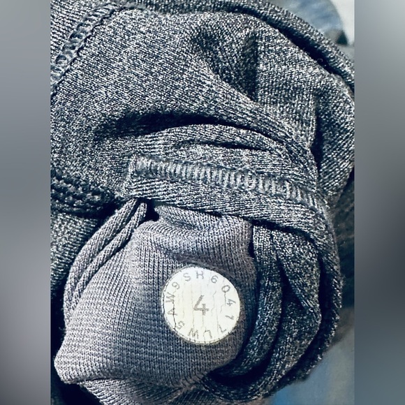 Lululemon Wunder Under Hi-Rise Tight *Full-On Luxtreme 28" Heathered Black Sz 4 - Picture 5 of 6